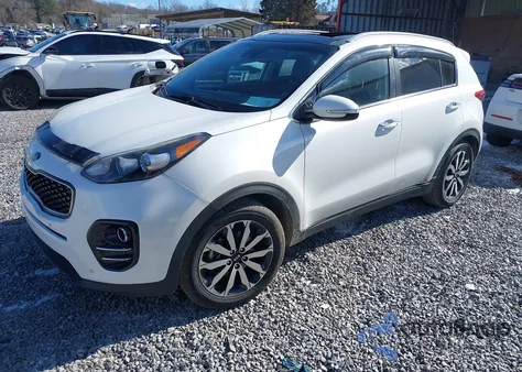 2017 Kia Sportage Ex z USA, uszkodzony, nr VIN KNDPN3AC5H7235023